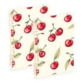 thumbnail image 1 of FORMRS 1-Subject Spiral Notebook 8" x 5" College Ruled 60 Refillable Sheet A5 Hard Cover, 2 Pack, Red Cherry, 1 of 7
