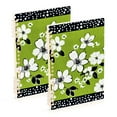 thumbnail image 1 of FORMRS 1-Subject Spiral Notebook 8" x 5" College Ruled 60 Refillable Sheet A5 Hard Cover, 2 Pack, Retro Floral, 1 of 7