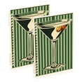thumbnail image 1 of FORMRS 1-Subject Spiral Notebook 8" x 5" College Ruled 60 Refillable Sheet A5 Hard Cover, 2 Pack, Retro Martinian, 1 of 7