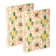 thumbnail image 1 of FORMRS 1-Subject Spiral Notebook 8" x 5" College Ruled 60 Refillable Sheet, 2 Pack, Retro Pink Stars, 1 of 7