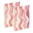thumbnail image 1 of FORMRS 1-Subject Spiral Notebook 8" x 5" College Ruled 60 Refillable Sheet A5 Hard Cover, 2 Pack, Soft Brown Pattern, 1 of 7