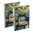 thumbnail image 1 of FORMRS 1-Subject Spiral Notebook 8" x 5" College Ruled 60 Refillable Sheet, 2 Pack, Sunshine Goldfish, 1 of 7
