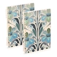 thumbnail image 1 of FORMRS 1-Subject Spiral Notebook 8" x 5" College Ruled 60 Refillable Sheet A5 Hard Cover, 2 Pack, Vibrant Abstract Design, 1 of 7