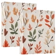 thumbnail image 1 of FORMRS 3 Ring Binder with Pockets 1.5" D-Rings Clip Board 200 Sheets Capacity, Autumn Leaves, 1 of 8