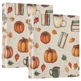 thumbnail image 1 of FORMRS 3 Ring Binder with Pockets 1.5" D-Rings Clip Board 200 Sheets Capacity, Beige Fall Coffee, 1 of 8