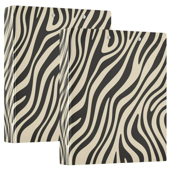 FORMRS 3 Ring Binder 1.5 inch with Pockets Clip Board 200 Sheets Capacity, Black Lines