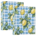 thumbnail image 1 of FORMRS 3 Ring Binder 1.5 inch with Pockets Clip Board 200 Sheets Capacity, Cartoon Plaid Lemon, 1 of 8