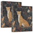 thumbnail image 1 of FORMRS 3 Ring Binder with Pockets 1.5" D-Rings Clip Board 200 Sheets Capacity, Forest Pattern, 1 of 8