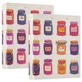 thumbnail image 1 of FORMRS 3 Ring Binder 1.5 inch with Pockets Clip Board 200 Sheets Capacity, Jam Jars, 1 of 8