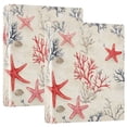 thumbnail image 1 of FORMRS 3 Ring Binder with Pockets 1.5" D-Rings Clip Board 200 Sheets Capacity, Light Red Starfish, 1 of 8