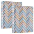 thumbnail image 1 of FORMRS 3 Ring Binder 1.5 inch with Pockets Clip Board 200 Sheets Capacity, Purple Geometric, 1 of 8