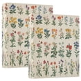 thumbnail image 1 of FORMRS 3 Ring Binder with Pockets 1.5" D-Rings Clip Board 200 Sheets Capacity, Red Floral, 1 of 8