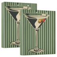 thumbnail image 1 of FORMRS 3 Ring Binder 1.5 inch with Pockets Clip Board 200 Sheets Capacity, Retro Martinian, 1 of 8