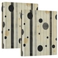 thumbnail image 1 of FORMRS 3 Ring Binder with Pockets 1.5" D-Rings Clip Board 200 Sheets Capacity, Stripes Pattern, 1 of 8
