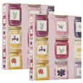 thumbnail image 1 of FORMRS 3 Ring Binder with Pockets 1.5" D-Rings Clip Board 200 Sheets Capacity, Watercolor Jar, 1 of 8