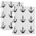 thumbnail image 1 of FORMRS 3 Ring Binder 1.5 inch with Pockets Set of 2 Clip Board 200 Sheets Capacity, Anchor Pattern, 1 of 8