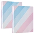 thumbnail image 1 of FORMRS 3 Ring Binder 1.5 inch with Pockets Set of 2 Clip Board 200 Sheets Capacity, Blue Gradient, 1 of 8