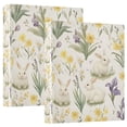 thumbnail image 1 of FORMRS 3 Ring Binder 1.5 inch with Pockets Set of 2 Clip Board 200 Sheets Capacity, Floral Rabbit, 1 of 8