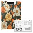 thumbnail image 1 of FORMRS A4 Clipboard Folder with Pen Holder Horizontal Foldable School Office Binder, Bright Floral, 1 of 9