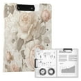 thumbnail image 1 of FORMRS A4 Clipboard Folder with Pen Holder Horizontal Foldable School Office Binder, Lace and Floral, 1 of 9