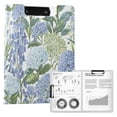 thumbnail image 1 of FORMRS A4 Clipboard Folder with Pen Holder Horizontal Foldable School Office Binder, Vibrant Hydrangeas Pattern, 1 of 9