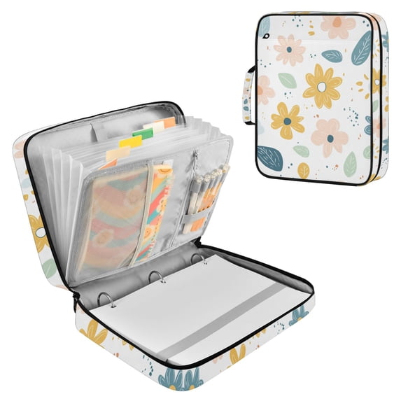 FORMRS Accordion File Folder A4 Size 7-Pocket Expanding Document ...