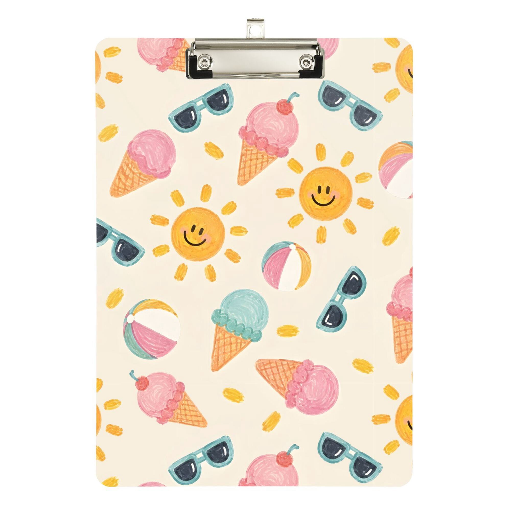 FORMRS Acrylic Clipboard with Low Profile Clip Standard A4 Letter Size ...