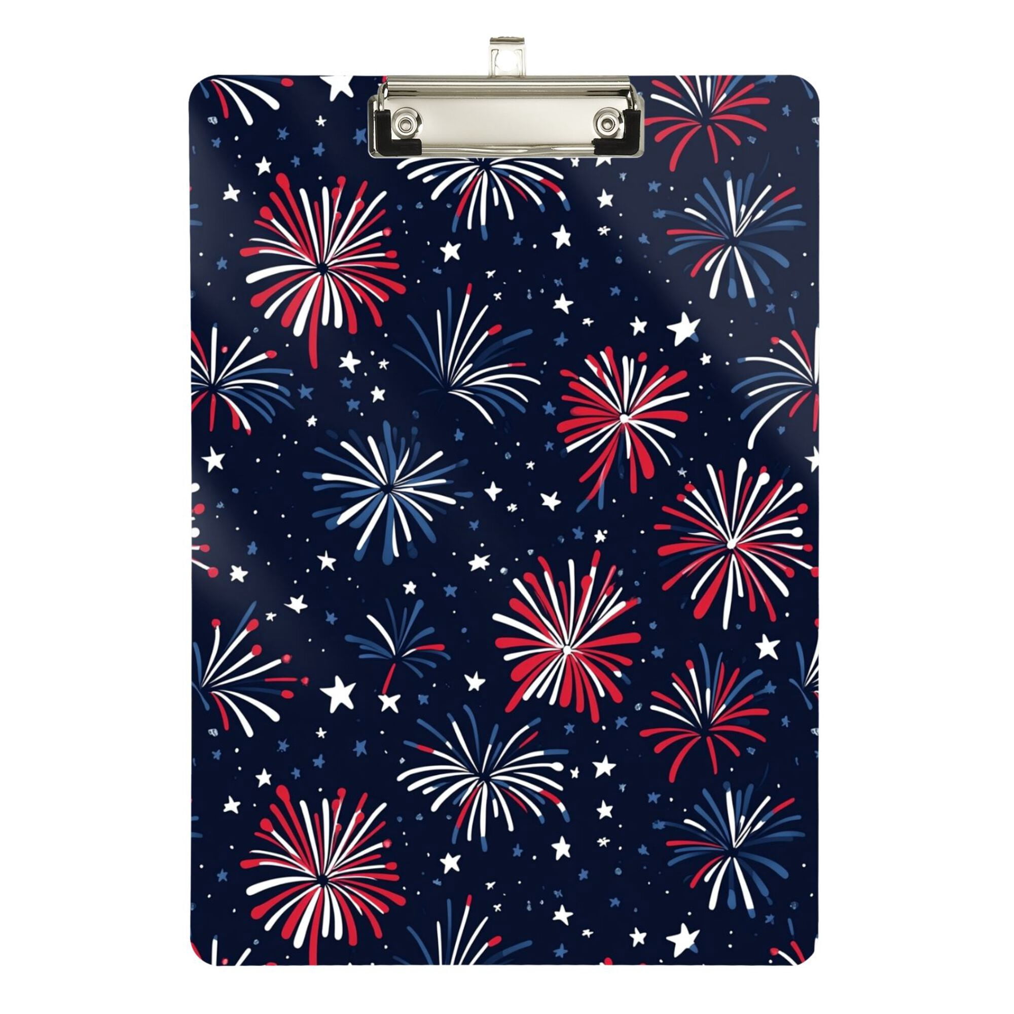 Red Firework Recipes FORMRS Acrylic Clipboard with Low Profile Clip Standard A4 Letter Size ...