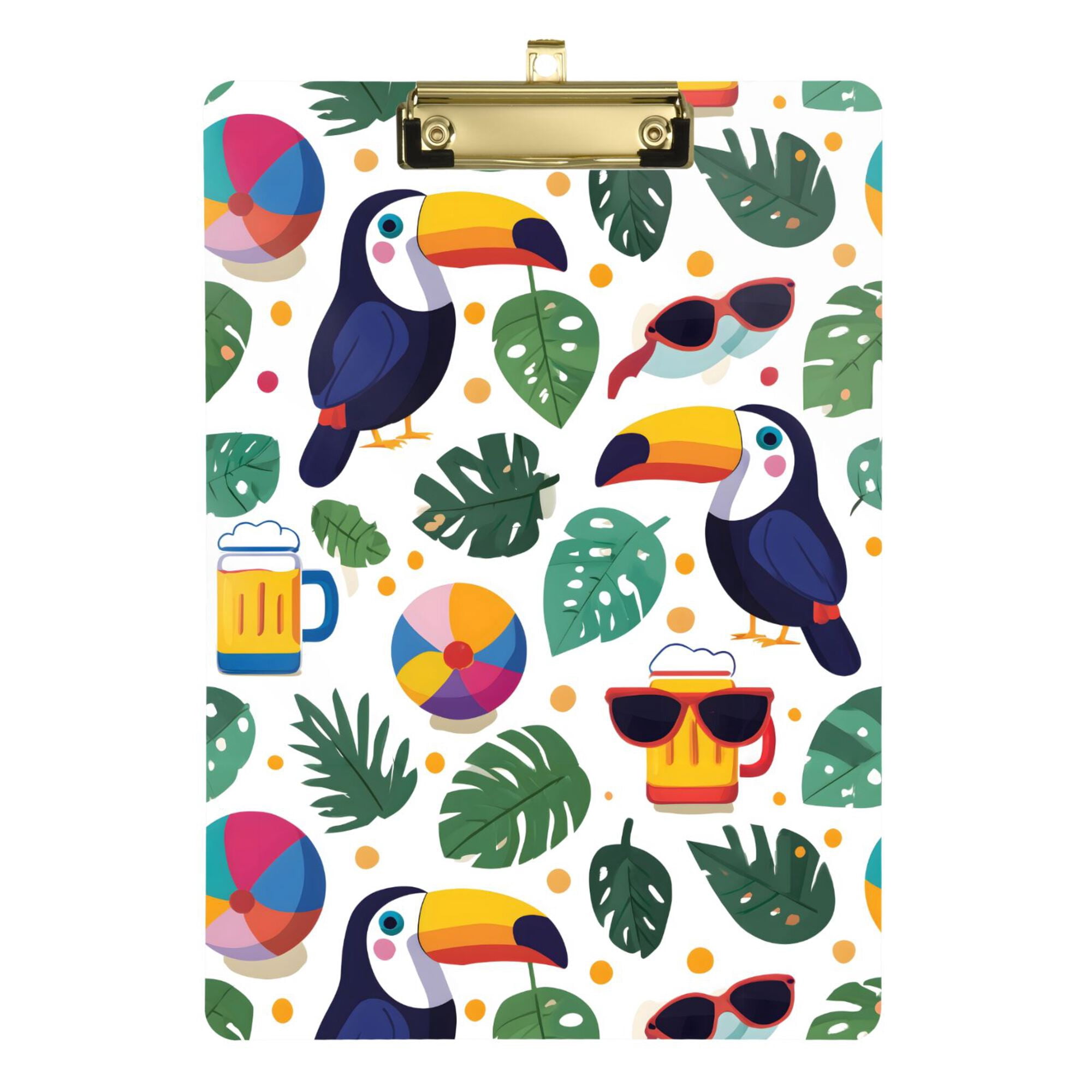 FORMRS Acrylic Clipboard with Low Profile Clip Standard A4 Letter Size ...