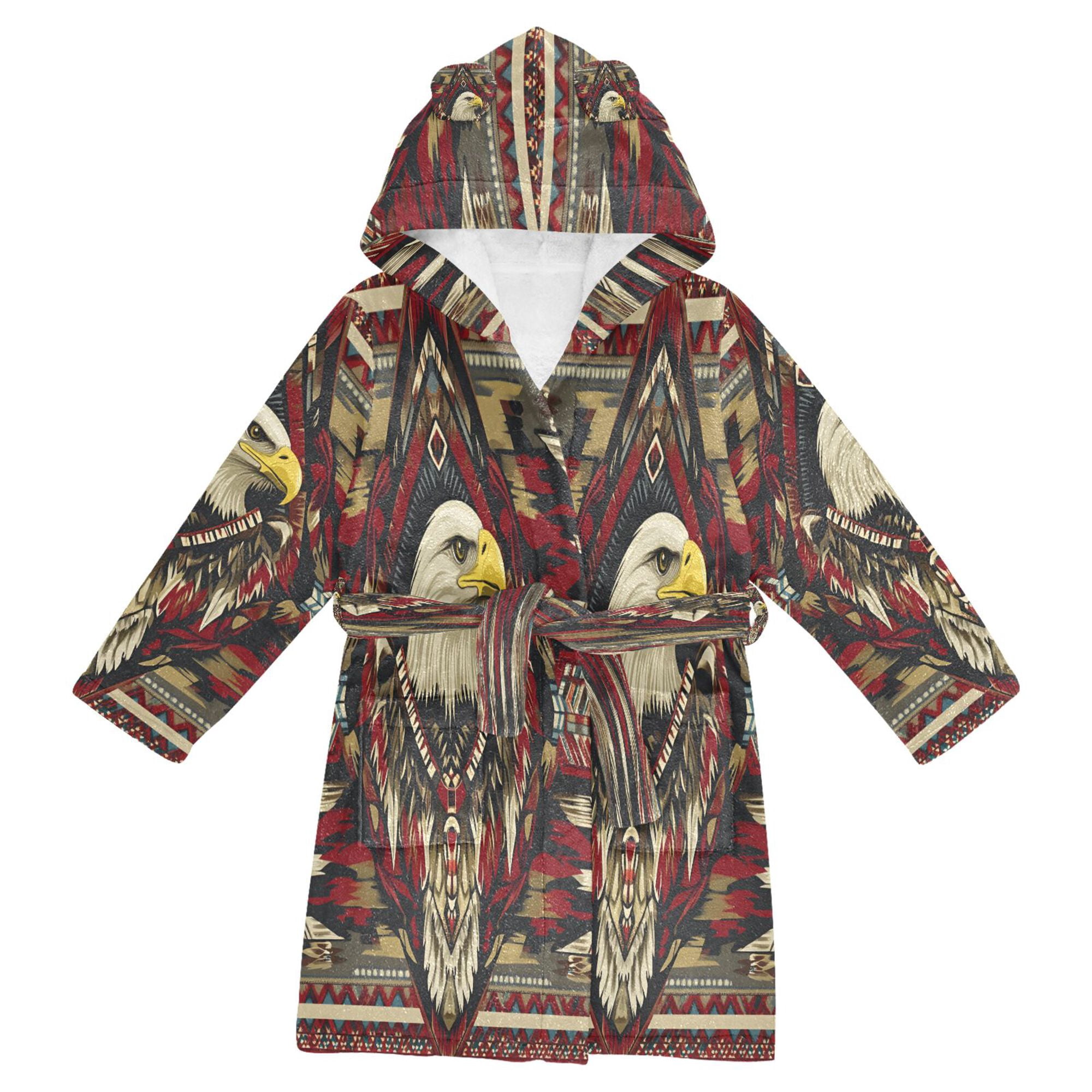 Red Robe For Baby FORMRS Kids Bathrobe Unisex Hooded Robe Toddler Pajamas Sleepwear, Size ...