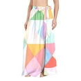 thumbnail image 1 of FORMRS Womens Beach Sarong Semi-Sheer Bikini Wrap Skirt Swimsuit Cover-ups, Abstract Geometric, 1 of 7