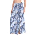 thumbnail image 1 of FORMRS Womens Long Sarong Beach Wrap Semi-Sheer Bikini Skirt Bathing Swimsuit Cover Up, Abstract Marble Pattern, 1 of 7
