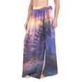 thumbnail image 1 of FORMRS Womens Long Sarong Beach Wrap Semi-Sheer Bikini Skirt Bathing Swimsuit Cover Up, Beautiful Mountain, 1 of 7