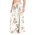 thumbnail image 1 of FORMRS Womens Beach Sarong Semi-Sheer Bikini Wrap Skirt Swimsuit Cover-ups, Birds Sunflowers, 1 of 7