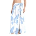 thumbnail image 1 of FORMRS Womens Beach Sarong Semi-Sheer Bikini Wrap Skirt Swimsuit Cover-ups, Blue Butterfly, 1 of 7