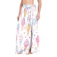 thumbnail image 1 of FORMRS Womens Beach Sarong Semi-Sheer Bikini Wrap Skirt Swimsuit Cover-ups, Colorful Ice Cream Pattern, 1 of 7