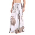 thumbnail image 1 of FORMRS Womens Beach Sarong Semi-Sheer Bikini Wrap Skirt Swimsuit Cover-ups, Light Gray Bears, 1 of 7
