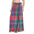 thumbnail image 1 of FORMRS Womens Beach Sarong Semi-Sheer Bikini Wrap Skirt Swimsuit Cover-ups, Red Green Pattern, 1 of 7