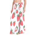 thumbnail image 1 of FORMRS Womens Beach Sarong Semi-Sheer Bikini Wrap Skirt Swimsuit Cover-ups, Strawberry, 1 of 7