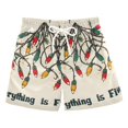 thumbnail image 1 of FORMRS Boys Swim Trunks Quick Dry Mesh Liner Boardshorts Sizes XS-XL, Christmas Light, 1 of 7