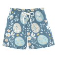 thumbnail image 1 of FORMRS Boys Swim Trunks Quick Dry Mesh Liner Boardshorts Sizes XS-XL, Easter Eggs, 1 of 7