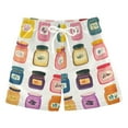 thumbnail image 1 of FORMRS Boys Swim Trunks Quick Dry Mesh Liner Boardshorts Sizes XS-XL, Orange Jar, 1 of 7