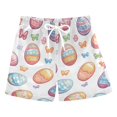 thumbnail image 1 of FORMRS Boys Swim Trunks Quick Dry Mesh Liner Boardshorts Sizes XS-XL, Pastel Easter Pattern, 1 of 7