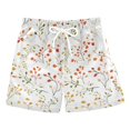 thumbnail image 1 of FORMRS Boys Swim Trunks Quick Dry Mesh Liner Boardshorts Sizes XS-XL, Small Floral Pattern, 1 of 7