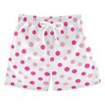 thumbnail image 1 of FORMRS Boys Swim Trunks Quick Dry Mesh Lining Beach Boardshorts, Sizes XS-XL, Purple Polka Dots, 1 of 7