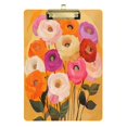 thumbnail image 1 of FORMRS Acrylic Clipboard with Low Profile Clip Standard A4 Letter Size, 12.5" x 9", Abstract Floral, 1 of 8