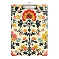 thumbnail image 1 of FORMRS Acrylic Clipboard with Low Profile Clip Standard A4 Letter Size, 12.5" x 9", Beige Floral, 1 of 8
