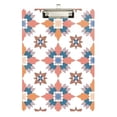 thumbnail image 1 of FORMRS Acrylic Clipboard with Low Profile Clip Standard A4 Letter Size, 12.5" x 9", Blue Abstract Pattern, 1 of 8