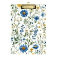 thumbnail image 1 of FORMRS Acrylic Clipboard with Low Profile Clip Standard A4 Letter Size, 12.5" x 9", Blue Floral, 1 of 8