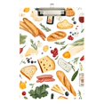 thumbnail image 1 of FORMRS Acrylic Clipboard with Low Profile Clip Standard A4 Letter Size, 12.5" x 9", Bread Vegetables Pattern, 1 of 8